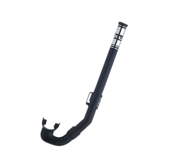 GS-3021B AEGEAN RUBBER SNORKEL BLACK