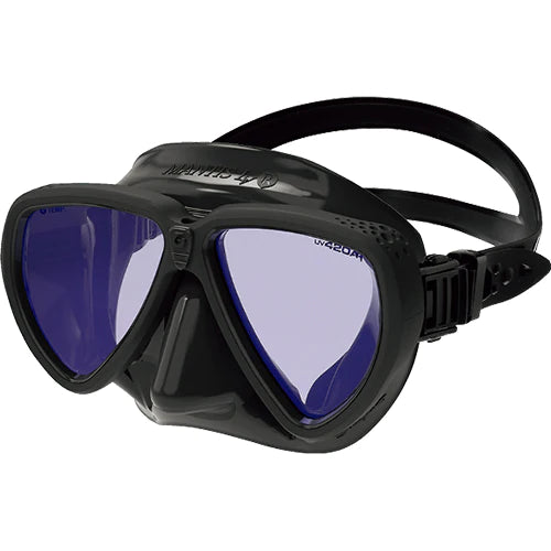 GM-1290B MANTIS LV BK SILICON UV420 MASK MT BLACK CHROME