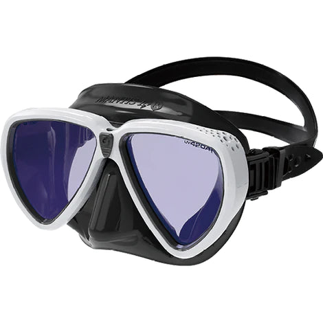 GM-129B MANTIS LV BK SILICONE UV420 MASK MT GLASS WHITE