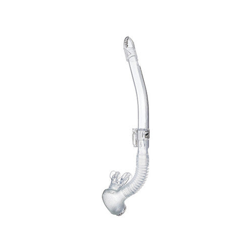 GS-3163B LEILA DRY SP CL SILICON SNORKEL CLEAR