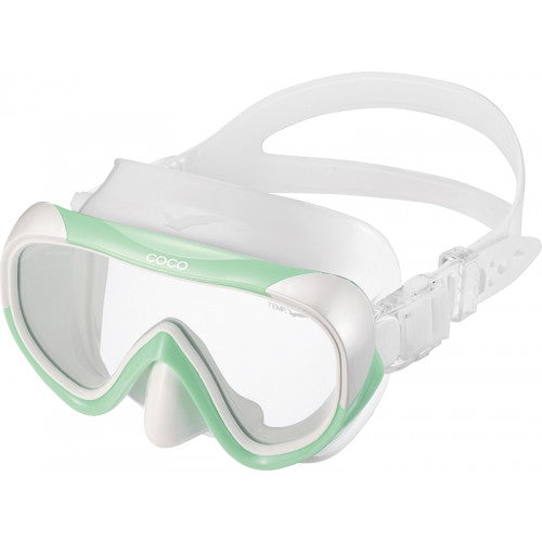 GM-1270B COCO CLEAR SILICON MASK EASTER GREEN