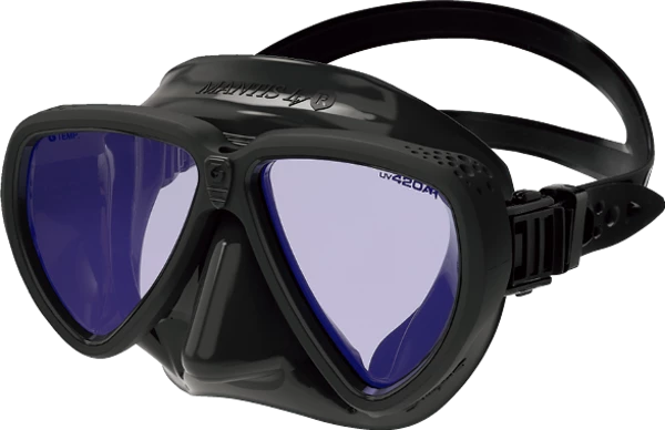 GM-1290B MANTIS LV BK SILICON UV420 MASK MT BLACK CHROME