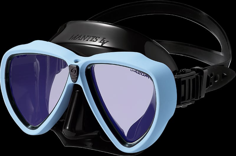GM-1290B MANTIS LV BK SILICON UV420 MASK STN RUBBER SORANEZU GRAY