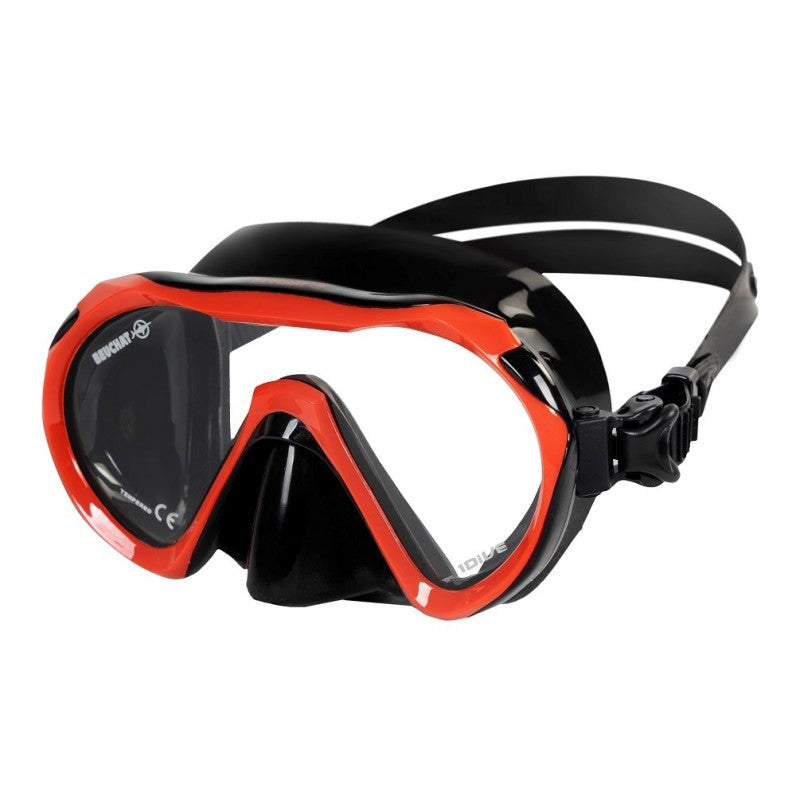 151231 BEUCHAT iDIVE MASK ROUGE RED