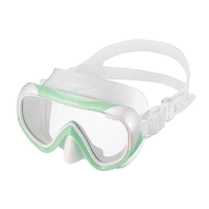 GM-1270B COCO CLEAR SILICON MASK EASTER GREEN