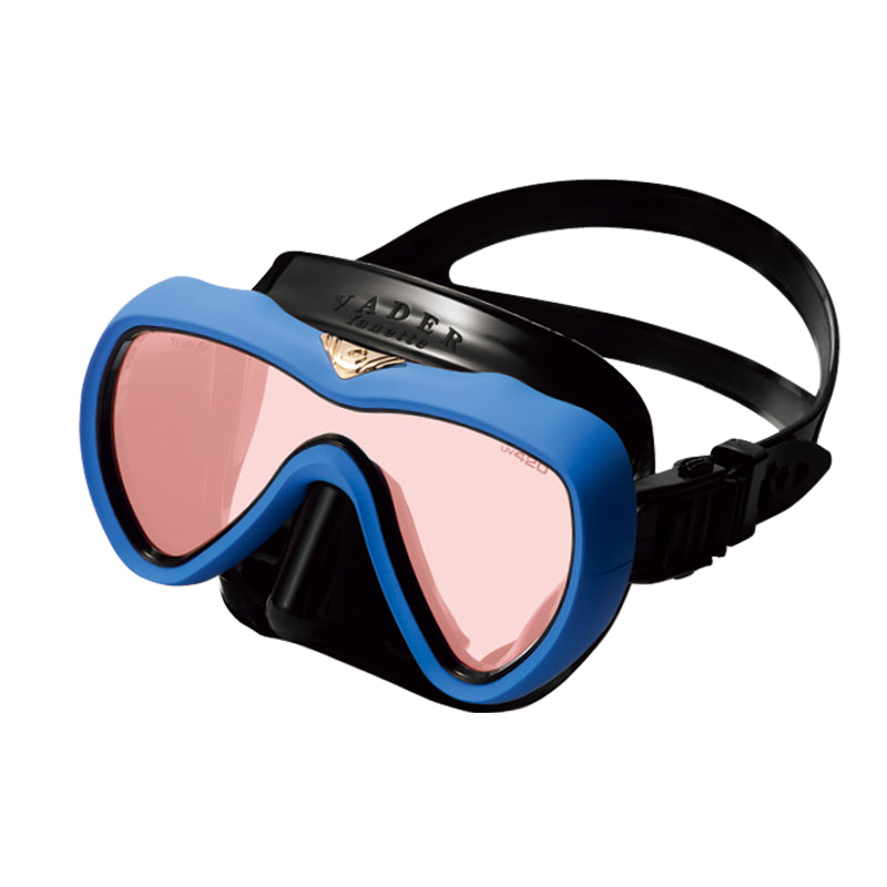 GM-1296 VADER FENETTE BLACK SILICON UV420 MASK RUBBER AMAIRO BLUE