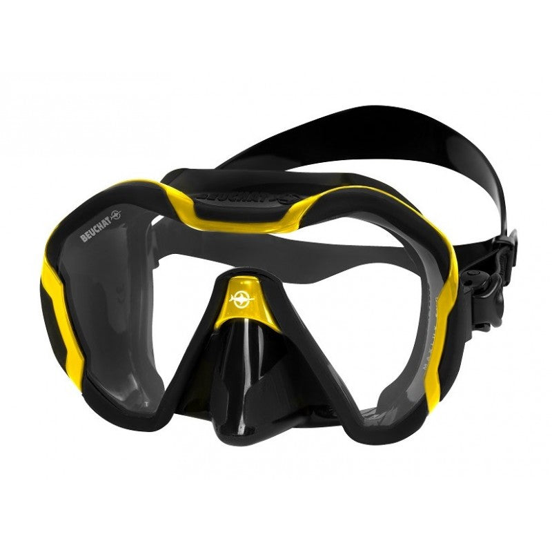 151521 BEUCHAT MAXLUX EVO MASK BLACK-YELLOW